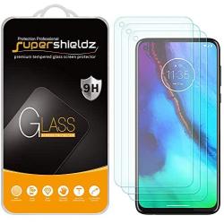 (3 Pack) Supershieldz for Motorola Moto G Stylus Tempered Glass Screen Protector, Anti Scratch, Bubble Free