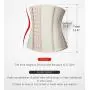 SHAPERX Womens Sports Latex Waist Trainer Corsets Cincher Weight Loss Hourglass Shaper Girdle