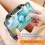 AZUOYI H10 Double Fan Cooling Mobile Gamepad, Rules of Survival Gaming Joysticks with Sensetive Shooting Feel, Compatible with 4.7-6.0 Inch iOS & Android Phone Accessories AZUOYI H10 Double Fan Cooling Mobile Gamepad, Rules of Survival Gaming Joysticks with Sensetive Shooting Feel, Compatible with 4.7-6.0 Inch iOS & Android Phone Accessories