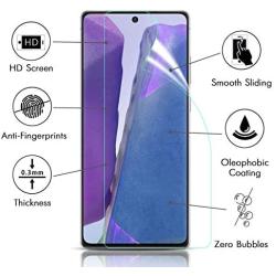 [3 Pack] FilmHoo Screen Protector for Samsung Galaxy Note 20,TPU Screen Protector,Case Friendly [Anti-Scratch][Bubble Free] for Galaxy Note 20(6.7 Inch)