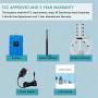 Cell Phone Signal Booster for Home and Office - Dual Band 850/1700/2100MHz Band 4 Band 5 Signal Repeater Amplifier Kit Boosts GSM 3G 4G LTE Voice & Data for AT&T Verizon T-Mobile
