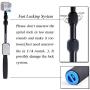 Smatree S2 All-Aluminum Alloy Telescopic Pole Compatible for Gopro Max/GoPro Hero 8/7/6/5/4/3 Plus/3/2/1/Session/DJI OSMO Action Camera (WiFi Remote Controller is Not Included)