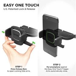 iOttie Easy One Touch 4 CD Slot Car Mount Phone Holder || for IPhone, Samsung, Moto, Huawei, Nokia, LG, Smartphones