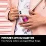 PopSockets: PopGrip with Swappable Top for Phones and Tablets - Disco Crystal Plum Berry PopSockets: PopGrip with Swappable Top for Phones and Tablets - Disco Crystal Plum Berry