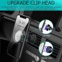 Clip Car Phone Mount Miracase Upgrade 2 in 1 Magnetic Air Vent Phone Holder for Car Designed for Cell Phone Compatible with iPhone X Xs Max XR 8 Plus 7 Plus Galaxy S20 S10 S9 Google