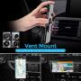 Phone Ring Holder Finger Kickstand, Multipurpose Phone Bracket, Universal Air Vent Car Phone Mount 3 in 1 Mobile Phone Stand 360 Degree Rotation (Black Multicolor)
