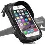 Bicycle Handlebar Bag, Mobile Phone Bag, Highly Sensitive Touch Screen, 360-degree Rotation, Suitable for 3.5-6.5 inch Smartphones (Black-2) Bicycle Handlebar Bag, Mobile Phone Bag, Highly Sensitive Touch Screen, 360-degree Rotation, Suitable for 3.5-6.5 inch Smartphones (Black-2)
