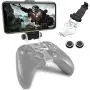 Gamepad Foldable Mobile Phone Holder Smartphone Clip Cellphone Clamp Compatible with Microsoft Xbox One/Xbox One S/Xbox One X Controllers, 1 Phone Holder and 2 Joystick Cap Analog Stick Cap Included Gamepad Foldable Mobile Phone Holder Smartphone Clip Cellphone Clamp Compatible with Microsoft Xbox One/Xbox One S/Xbox One X Controllers, 1 Phone Holder and 2 Joystick Cap Analog Stick Cap Included