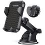 VANMASS Universal Car Phone Mount,【Patent & Safety Certs】Upgraded Handsfree Stand, Dash Windshield Air Vent Phone Holder for Car, Compatible iPhone 11 Pro Xs Max XR X 8 7 6, Galaxy s20 Note 10 9 Plus