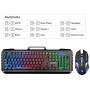 Gaming Keyboard and Mouse Combo,SADES Gaming Mouse and Keyboard,Wired Keyboard with Colorful Lights and Mouse with 4 Adjustable DPI for Gaming for PC/laptop/MAC/win7/win8/win10