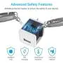 Alimu USB Wall Charger Adapter Plug and Cable Compatible with iPhone 11 / X / 8 Plus / 7 Plus/XS/XR/XS Max /6s/6 Plus/6s Plus/5/5s/5c, iPods and iPads (2 Pack) Alimu USB Wall Charger Adapter Plug and Cable Compatible with iPhone 11 / X / 8 Plus / 7 Plus/XS/XR/XS Max /6s/6 Plus/6s Plus/5/5s/5c, iPods and iPads (2 Pack)