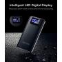 GETIHU Portable Charger, LED Display 10000mAh Power Bank, 4.8A 2 USB Ports High-Speed Battery Pack with Flashlight, Compatible with iPhone 11 XS X 8 7 6S Plus Samsung Galaxy S10 Note 10 9 Oneplus iPad