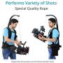 FLYCAM Flowline 500N Professional Stabilizing Body Support for Camera Gimbals (10-12Kg/22-26.4lb) | Stabilizer Vest for Video Film Camera Camcorder| for RED ARRI Sony Nikon Camera (FLCM-FLN-500N)