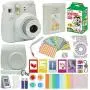 Fujifilm Instax Mini 9 Camera WHITE + Accessory kit for kids Fujifilm Instax Mini 9 Camera Includes Instant camera Fuji Instax Film 20 pack Instax Case with strap Instax Album + frames lenses + more … Fujifilm Instax Mini 9 Camera WHITE + Accessory kit for kids Fujifilm Instax Mini 9 Camera Includes Instant camera Fuji Instax Film 20 pack Instax Case with strap Instax Album + frames lenses + more …