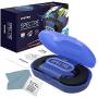 VIOTEK Spectre Folding Virtual Reality VR Headset Phone Accessory - Lightweight Glasses with Collapsible Case for Samsung Apple iPhone LG HTC Motorola Nokia Google Pixel and More!