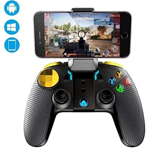 Wireless Game Controller INTSUN Gamepad Joystick Gaming Controller 4.0 Wireless Transmission with Telescopic Controller for Android TV/Android TV Box/Android Tablet/Android Smart Phone/PC Wireless Game Controller INTSUN Gamepad Joystick Gaming Controller 4.0 Wireless Transmission with Telescopic Controller for Android TV/Android TV Box/Android Tablet/Android Smart Phone/PC