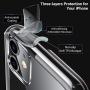 CASEKOO Crystal Clear Compatible with iPhone 11 Case, [Anti-Yellowing] Shockproof Protective Super Hybrid Phone Cases Slim Fit Lightweight Cover for iPhone 11 (6.1 inch) 2019 - Crystal Clear