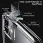 CASEKOO Crystal Clear Compatible with iPhone 11 Case, [Anti-Yellowing] Shockproof Protective Super Hybrid Phone Cases Slim Fit Lightweight Cover for iPhone 11 (6.1 inch) 2019 - Crystal Clear