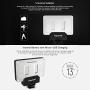 Aputure Amaran AL-M9 LED Video Light Built in Battery Pockable TLCI/CRI 95+ On-Camera Fill Light 9pcs SMD Lighting for DSLR Camera