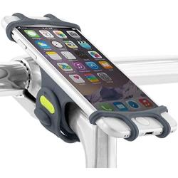 Bone Collection Bike Tie Pro Universal Bike Phone Mount, Bicycle Stem Handlebar Cell Phone Holder for 4 to 6 Inch Smartphone, iPhone 8 7 6s Plus 5 SE Samsung Galaxy S8 S7 Note 6