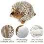 Pawaboo Squeak Plush Dog Toys, Stuffed Plush Pet Toys Soft Faux-Fur Pet Rattle Puppy Bite Play Chew Toys Non-Toxic Plush Doll