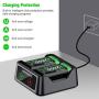 BEBONCOOL Charger for Xbox One Controller Battery Pack Charger with 2x2600mAh Rechargeable Battery, Xbox One Batteries Packs Charging Station Kit for Xbox One/Xbox One S/Xbox One X/Xbox One Elite