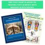 TheraFlow Dual Foot Massager Roller (Large). Relieve Plantar Fasciitis, Stress, Heel, Arch Pain - The Original - Shiatsu Acupressure Relaxation. Full Instructions/Reflexology Chart. Christmas Gift