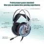 Gaming Headset Microphone Cosbary HK101 for Ps4 Xbox One PC Switch Mac Stereo Gaming ps4 Headphone Surround Sound Fully Over Ear Wrapped Noise-Cancel with Microphone Controller RGB led Light Gaming Headset Microphone Cosbary HK101 for Ps4 Xbox One PC Switch Mac Stereo Gaming ps4 Headphone Surround Sound Fully Over Ear Wrapped Noise-Cancel with Microphone Controller RGB led Light