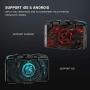 GameSir F4 Falcon Mobile Gaming Controller Trigger + GameSir Talons Finger Gloves 1 Pair of Professional Thumbs Sleeve for Phone PUBG CODM