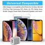 USB Wall Charger, X-EDITION 4-Pack 10.5W/2.1A Universal 2-Port USB Wall Plug Power Adapter for Phone X, 8/8 Plus 7/7 Plus, 6/6 Plus 6S, Pad, Samsung Galaxy S5 S6 S7 Edge, Nexus, LG (Gray)