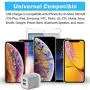 USB Wall Charger, X-EDITION 4-Pack 10.5W/2.1A Universal 2-Port USB Wall Plug Power Adapter for Phone X, 8/8 Plus 7/7 Plus, 6/6 Plus 6S, Pad, Samsung Galaxy S5 S6 S7 Edge, Nexus, LG (Gray) USB Wall Charger, X-EDITION 4-Pack 10.5W/2.1A Universal 2-Port USB Wall Plug Power Adapter for Phone X, 8/8 Plus 7/7 Plus, 6/6 Plus 6S, Pad, Samsung Galaxy S5 S6 S7 Edge, Nexus, LG (Gray)