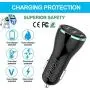 USB Car Charger,Bralon[10-Pack] 24W/4.8A 3-Port Fast Car Charger Car Phone Smart Charger Compatible with iPhone 11/11 Pro(Max)/XS/X/8 7 6 S Plus,Galaxy Note S10 S9 S8 S7 S6 Edge,iPad,Mp3&More