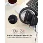 Mpow H1 Bluetooth Headphones Over-Ear, Rapid Charge, Lightweight Wireless Headset for Sport, Powerful Bass Headphones and Wired Mode for PC/Cell Phones