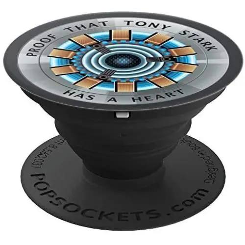 Marvel Avengers Endgame Tony Stark Has a Heart PopSockets Grip and Stand for Phones and Tablets Marvel Avengers Endgame Tony Stark Has a Heart PopSockets Grip and Stand for Phones and Tablets