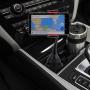 Cup Phone Holder - Smart Phone Car Mount and Air Vent Holder in Red for All Phones,Android Phone Compatible - Adjustable Base 360 - Degree Rotation - Goose Neck - Stand Strap Easy Installment BOGALO