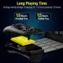 Wireless Mobile Game Controller for PUBG, Phone Game Remote Gamepad for iPhone/iOS&Andriod, Phone Controller with Bluetooth
