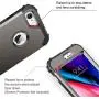 iPhone 8 Case, iPhone 7 Case, BENTOBEN Heavy Duty Shockproof 3 in 1 Slim Hybrid Hard PC Soft Silicone Rubber Bumper Rugged Protective Phone Case Cover for iPhone 8 /iPhone 7 (4.7") Gunmetal