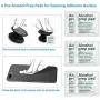 9 Pack Sticky Adhesive Compatible with Socket Base, PKYAA Double-Sided Replacement Tape for Collapsible Grip & Car Phone Holder - 9pcs 1.4 inches(35mm) Adhesive Tapes & 6pcs Alcohol Prep Pads 9 Pack Sticky Adhesive Compatible with Socket Base, PKYAA Double-Sided Replacement Tape for Collapsible Grip & Car Phone Holder - 9pcs 1.4 inches(35mm) Adhesive Tapes & 6pcs Alcohol Prep Pads