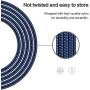 iPhone Charger, DelTuSHAU MFi Certified Cable 5 Pack (3ft×2 6ft×2 10ft) High Speed Transfer Cords USB Fast Charging&Syncing Cable Compatible with iPhone 11/11 Pro Max/XS MAX/XR/XS/X/8/7/Plus/6S/iPad