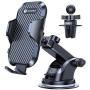 VICSEED Universal Car Phone Mount Car Phone Holder for Car Dashboard Windshield Air Vent Long Arm Strong Suction Cell Phone Car Mount Fit with iPhone SE 11 Pro X XS Max XR Galaxy S20 All Phones