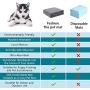 NHILES Upgrade Reusable Pee Pads,Washable Puppy Pee Pads with Fast Absorbent, Waterproof, Reusable, Non-Slip forI Training, Travel, Whelping, Incontinence
