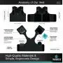 Isavera Man Boobs Fat Freezing Vest | Chest Shaper for Men | Comfortable & Breathable Compression Vest | Pecs Shaper Support Isavera Man Boobs Fat Freezing Vest | Chest Shaper for Men | Comfortable & Breathable Compression Vest | Pecs Shaper Support