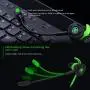 Wired Gaming Earphone with Adjustable Mic for PS4, Laptop Computer, Cellphone, maxin E-Sport Earburds with Portable Earphone Bags, Snug Soft Design, Inline Controls for Hands-Free Calling (Green) Wired Gaming Earphone with Adjustable Mic for PS4, Laptop Computer, Cellphone, maxin E-Sport Earburds with Portable Earphone Bags, Snug Soft Design, Inline Controls for Hands-Free Calling (Green)
