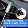 Car Mount Air Vent Cell Phone Holder Pop Cup Suction Car Mount for Collapsible Grip/Socket Mount Dashboard Desk Wall Bracket for GPS Navigation All Smartphones