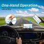 Silicone Car Phone Dashboard Car Pad Mat, Vehicle GPS Mount Universal Fit All Smartphones, Anti-Slip Desk Phone Holder Stand