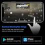 CHENGDAO Mobile Smartphone Gaming Controller Wireless Compatible iPhone,iPad,iOS,Android,Tablet (B)