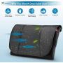 WOQQW Back Massager, Massagers for Neck and Back with Heat, Electric Back Massages Pillow for Back, Deep Tissue Kneading Massager for Shoulder, Lower Back, Leg, Foot, Muscle Pain Relief