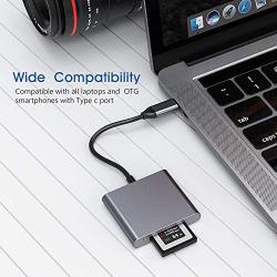 XQD Card Reader, Type-C Card Connector, 5Gpbs Super Speed USB C Memory Card Reader, Compatible with Sony G Series, Lexar USB Mark Card, Suitable for Type-C Smartphone, Support Windows/Mac OS System