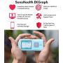 SonoHealth Portable EKG Heart Rate Monitor | Wireless Handheld Home ECG Cardio & Electrocardiogram Machine | Biofeedback Finger & Chest Leads View Irregular Cardiac Arrhythmia Vitals on a Mobile Phone