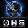 Mbuynow Gaming Headset K5 Pro, Stereo Gaming Headset with Microphone for Xbox One, PS4, PC, Switch, Smartphone with 7.1 Surround Sound, Noise Cancelling, Volume Control, LED Lights (2020 New Version)